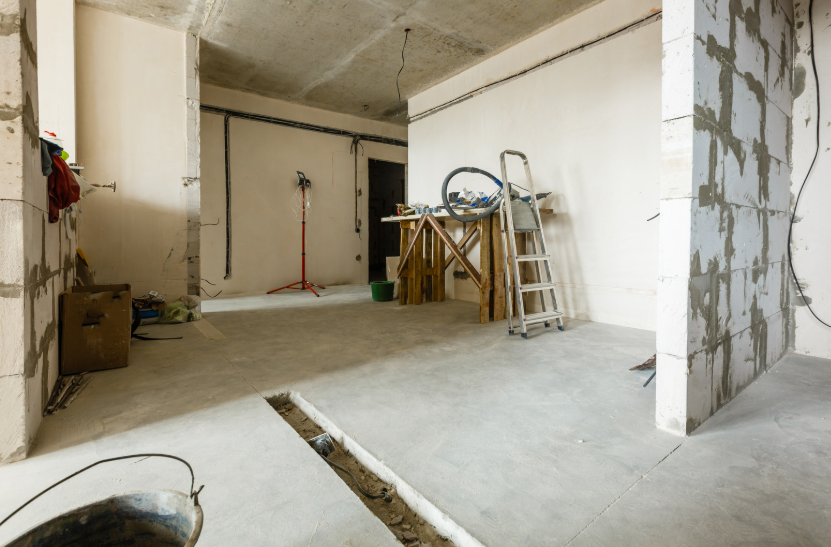 Coffrage placo sans rail