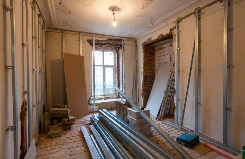 Coffrage placo sans rail