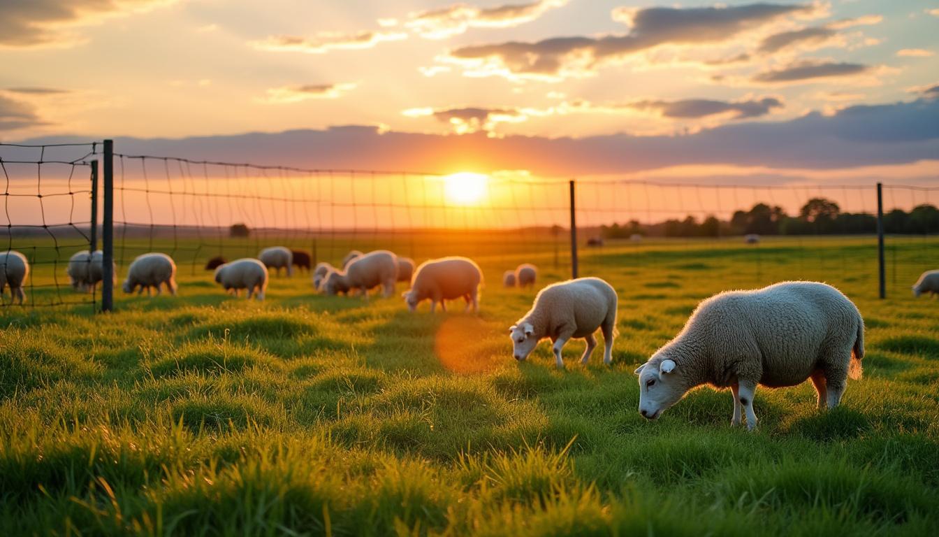 découvrez comment choisir, installer et estimer le prix d'un filet de clôture pour moutons afin de protéger efficacement votre troupeau.