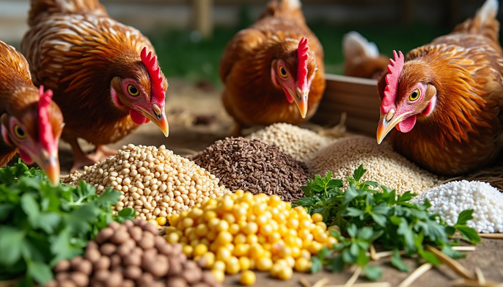 découvrez comment bien nourrir vos poules pondeuses avec des rations équilibrées pour obtenir des œufs frais et de qualité optimale.