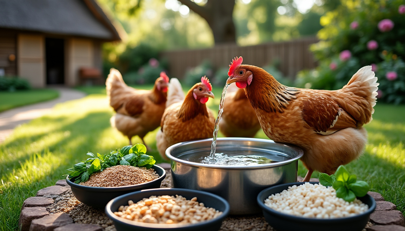 découvrez comment bien nourrir vos poules pondeuses avec des rations équilibrées pour obtenir des œufs savoureux et de qualité.