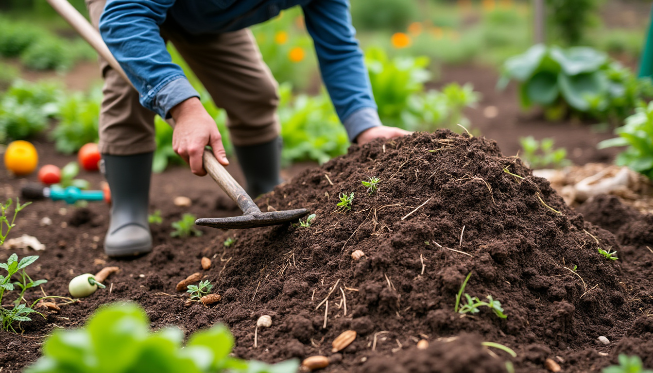 découvrez les dangers liés aux larves de mouches dans votre compost et apprenez des solutions efficaces pour les éliminer et maintenir un compost sain.