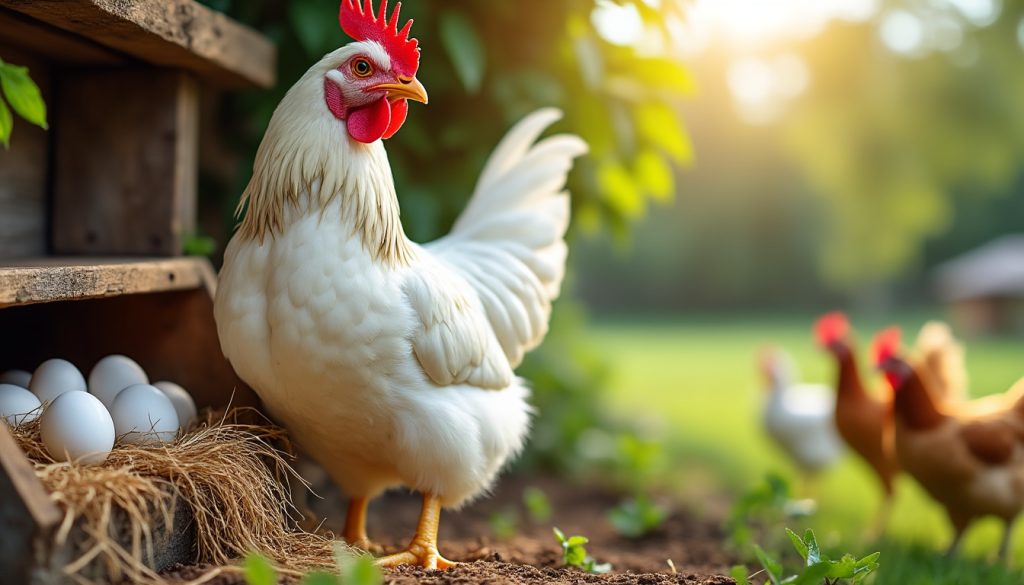 découvrez la poule leghorn, une race pondeuse prolifique idéale pour l'élevage et la production d'œufs de qualité. conseils et informations pour réussir son élevage.