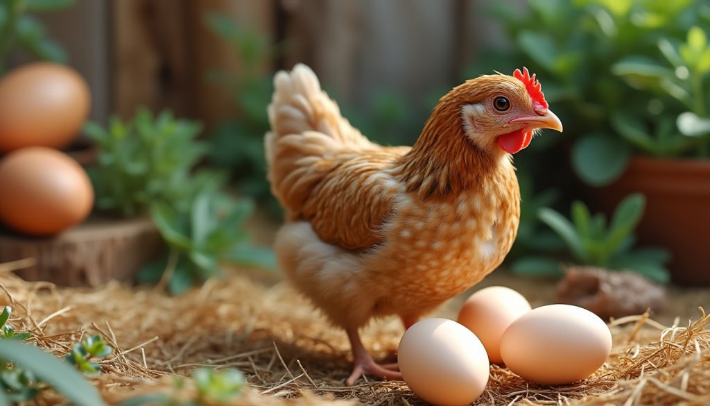 découvrez la poule olivette : ses caractéristiques uniques, sa race particulière et la couleur distinctive de ses œufs.