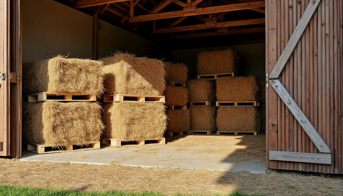découvrez comment utiliser et stocker un ballot de paille au potager et au poulailler pour améliorer la culture et le confort de vos volailles.