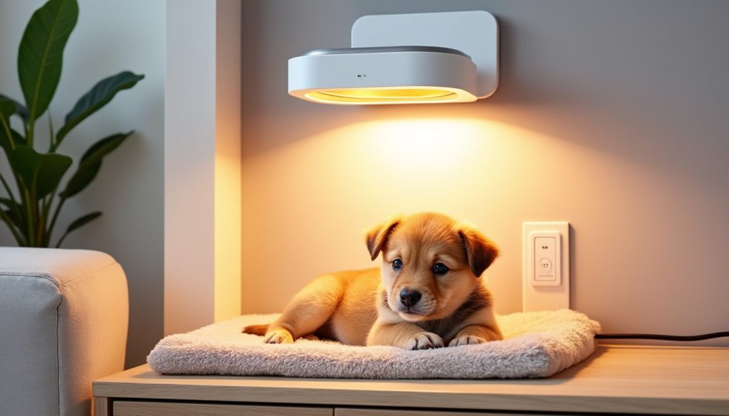 Lampe chauffante pour animaux : puissance, sécurité et utilisation