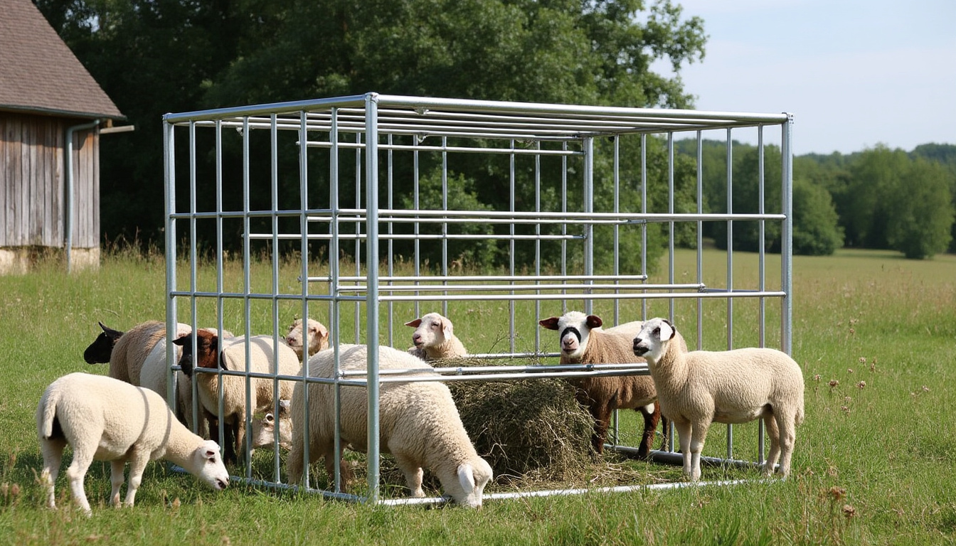 découvrez comment choisir, acheter ou fabriquer un râtelier à foin adapté pour moutons et chèvres afin d'assurer une alimentation efficace et propre pour vos animaux.