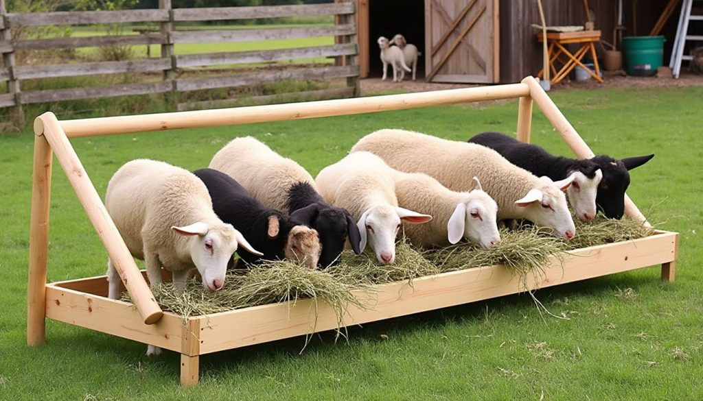 découvrez nos conseils pour acheter ou fabriquer un râtelier à foin adapté aux moutons et chèvres, assurant une alimentation propre et efficace pour vos animaux.