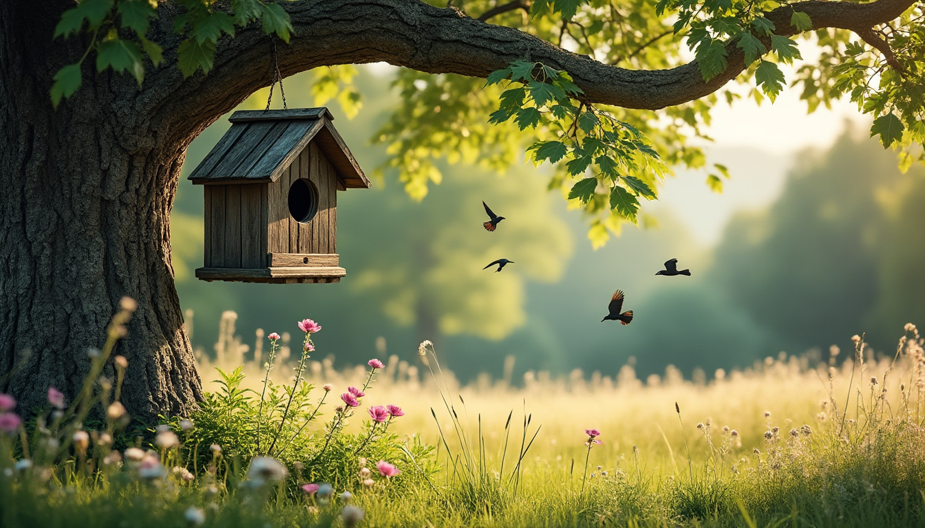 découvrez les dimensions exactes et l'emplacement idéal pour installer un nichoir à mésanges afin d'offrir un habitat sûr et accueillant à ces petits oiseaux.