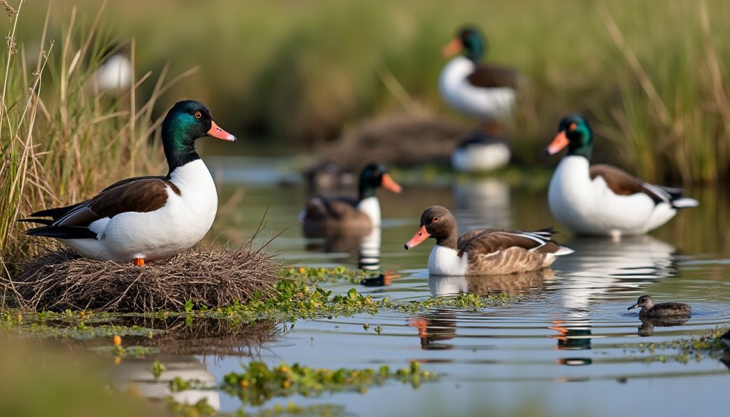 Tadorne de Belon : élevage, habitat et alimentation