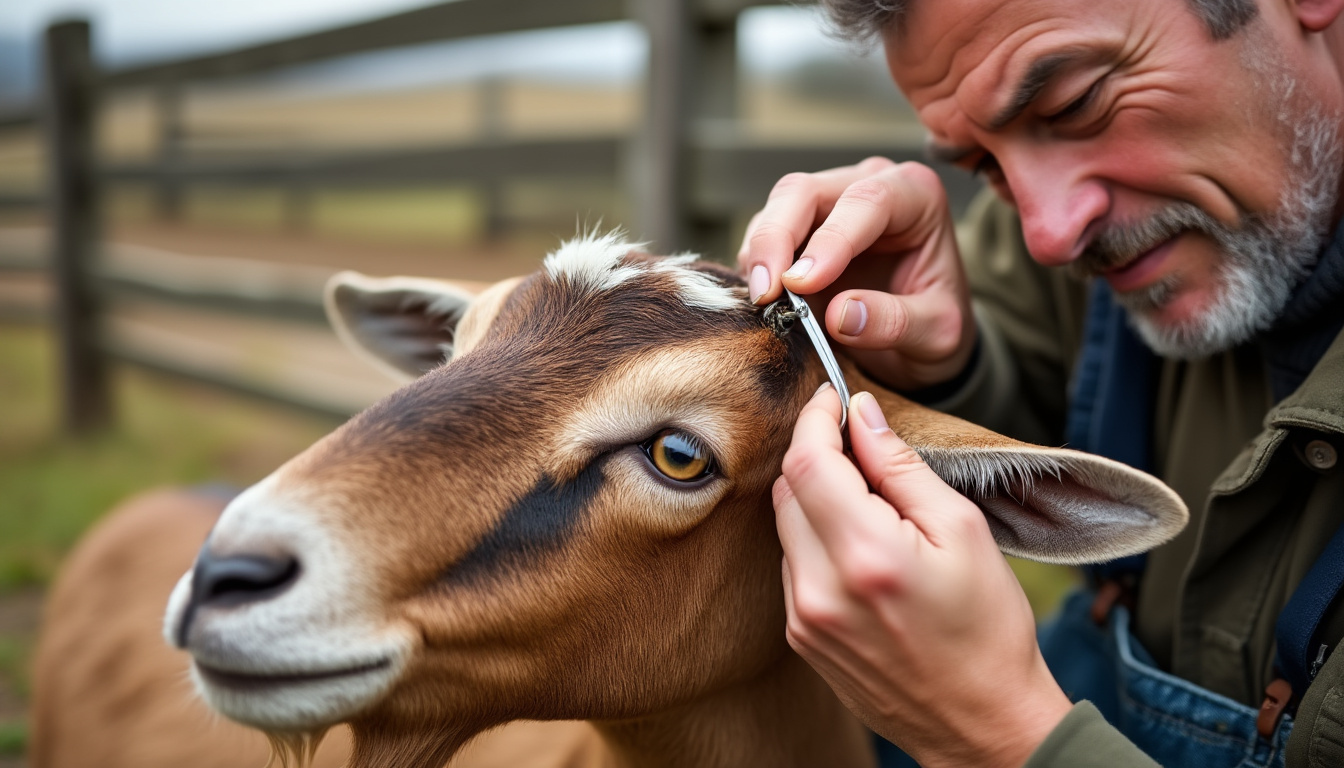 découvrez comment utiliser une pince à tique pour retirer en toute sécurité une tique sur un animal de ferme et protéger sa santé efficacement.